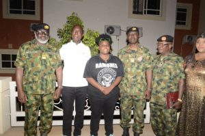 Ned Nwoko, Chukwuebuka Anyaduba, Teni, welcome Nigerian Armed Forces ahead of the Unsung Heroes Concert