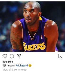 Davido, Toke Makinwa, other celebrities mourn Kobe Bryant and daughter