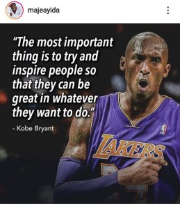 Davido, Toke Makinwa, other celebrities mourn Kobe Bryant and daughter