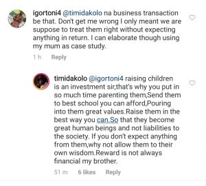 Do to them like you would treat your own child