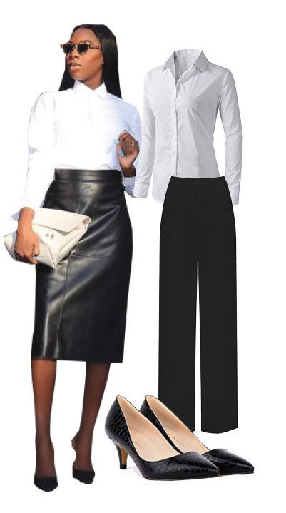  high waist a-line skirt 