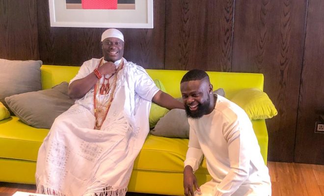 Fashion Designer, Yomi Makun honoured by Ooni of Ife