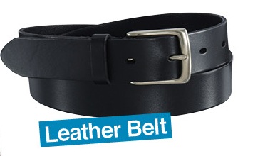 Leather belt