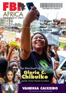 Philanthropist Chinwe Chibuike Covers FBI Africa Magazine, Raises Awareness On Coronavirus Prevention