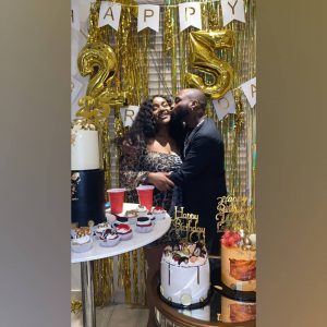 Lockdown didn't stop Davido's Chioma from celebrating her 25th birthday 