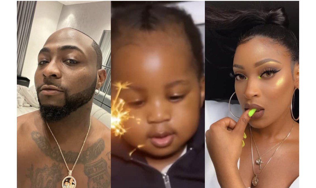 Davido’s alleged 4th babymama marks their son's birthday with cute video