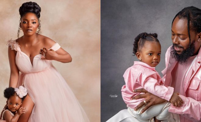 Singer, Simi launches children clothing line