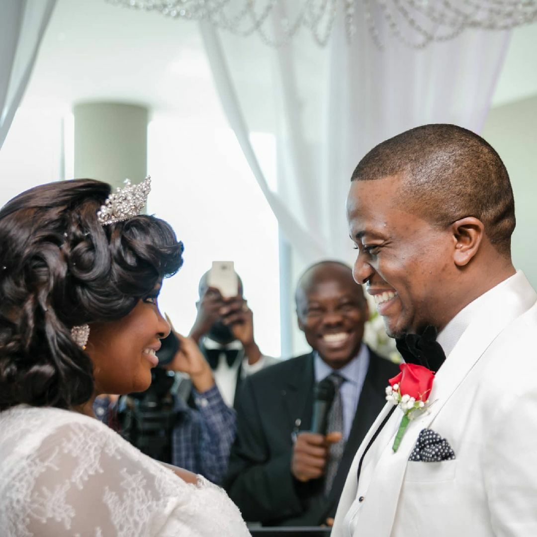 Toolz and husband, Capt Demuren celebrates 5th wedding anniversary, image size:1080x1080