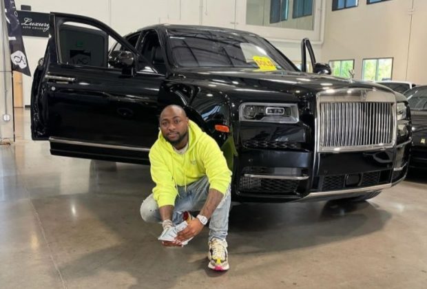 Davido acquires 2021 Rolls Royce Cullinan worth about $500,000