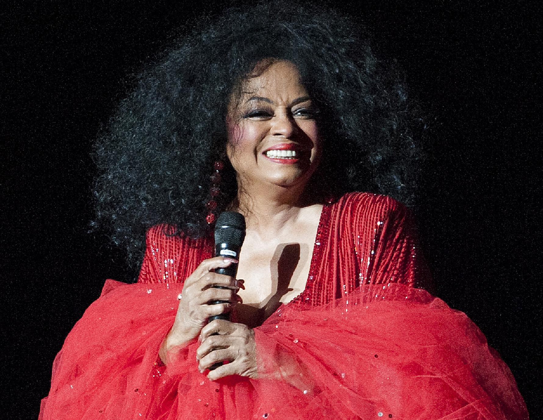Diana Ross says "Thank You" to the world. 