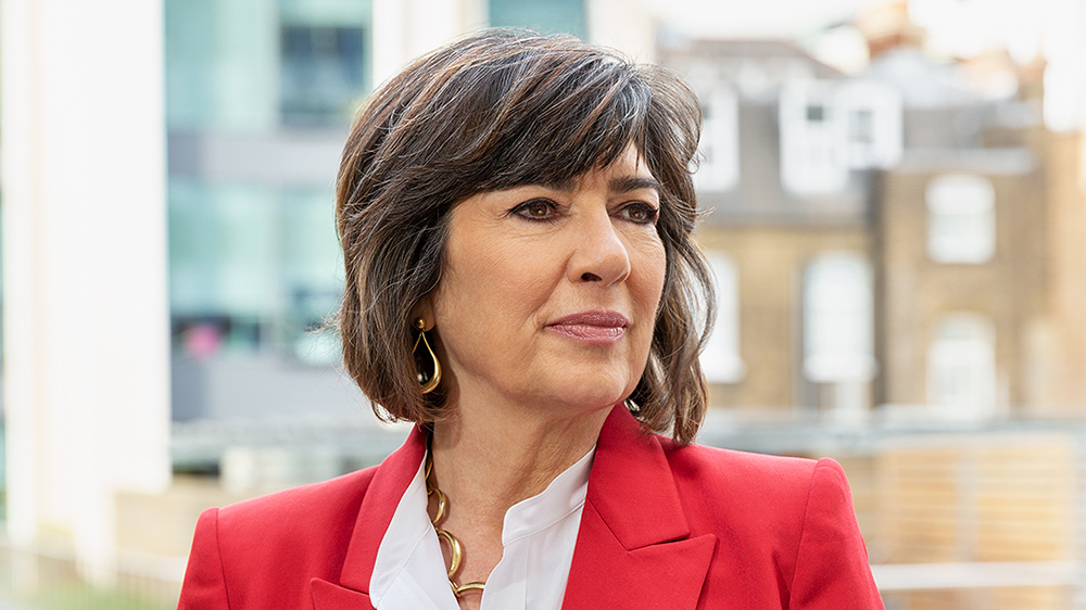 Christiane Amanpour shares ovarian cancer diagnosis with viewers.