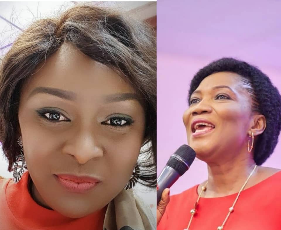 Actress Victoria Inyanma attacks clergywoman Funke Felix-Adejumo after ...