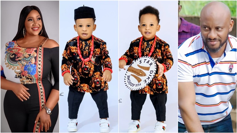 Yul Edochie celebrates birthday of son