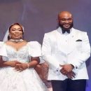 Blossom Chukwujekwu's white wedding to Pastor Ehinome