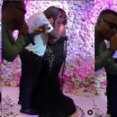 Obi Cubana locked lips with his wife