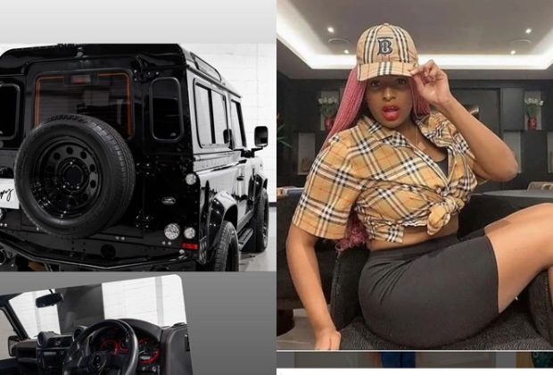 DJ Cuppy's Landrover Defender 90 XS 