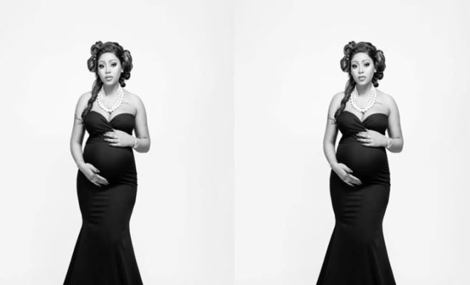 Regina Daniels announces the birth of her son