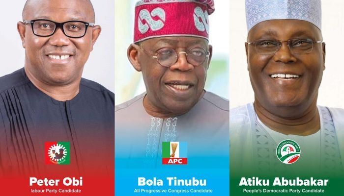 2023 presidency: Tinubu, Peter Obi, Atiku divide Nigerian celebrities
