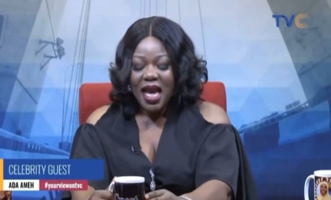 Ada Ameh talking about how she has battled depression
