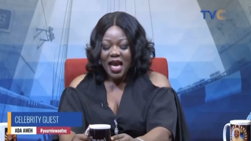 Ada Ameh talking about how she has battled depression