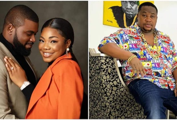 Mercy Chinwo reacts as Cubana Chief Priest sets to shut down her wedding