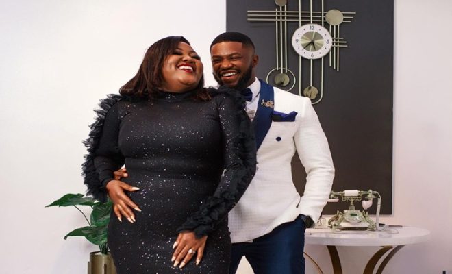 Stan Nze’s wife, Blessing celebrates him over latest achievement