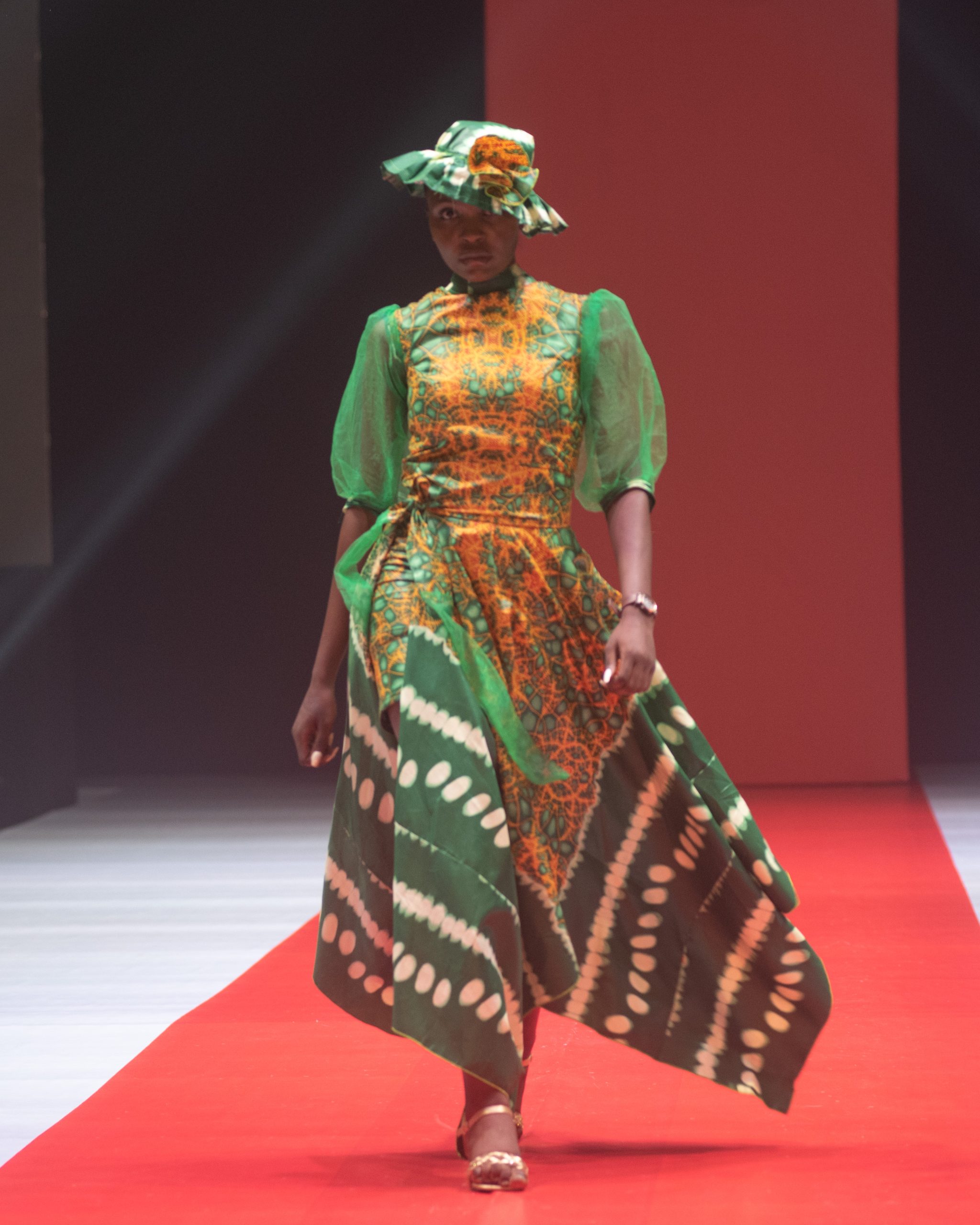 ADIRE PEOPLE CATWALK 