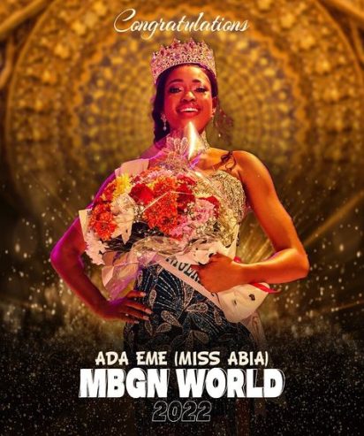Ada Eme, Miss Abia wins 'Most Beautiful in Nigeria' - Vanguard Allure