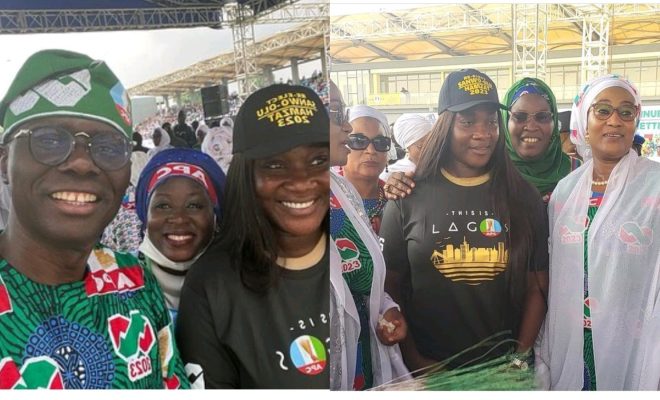 Mercy Johnson receives backlash for endorsing Sanwo-Olu