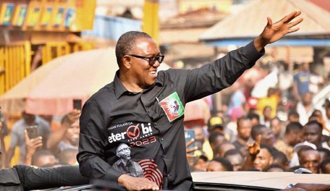 Celebrities react as LP's Peter Obi defeats Tinubu in Lagos