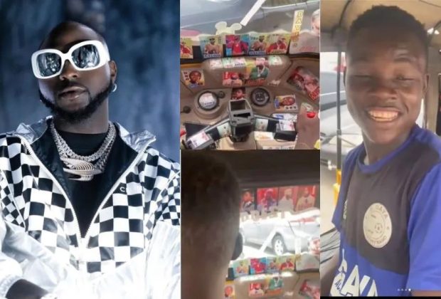 Davido gifts tricycle driver N1m