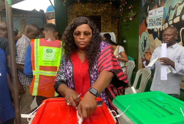Funke Akindele loses polling unit to APC