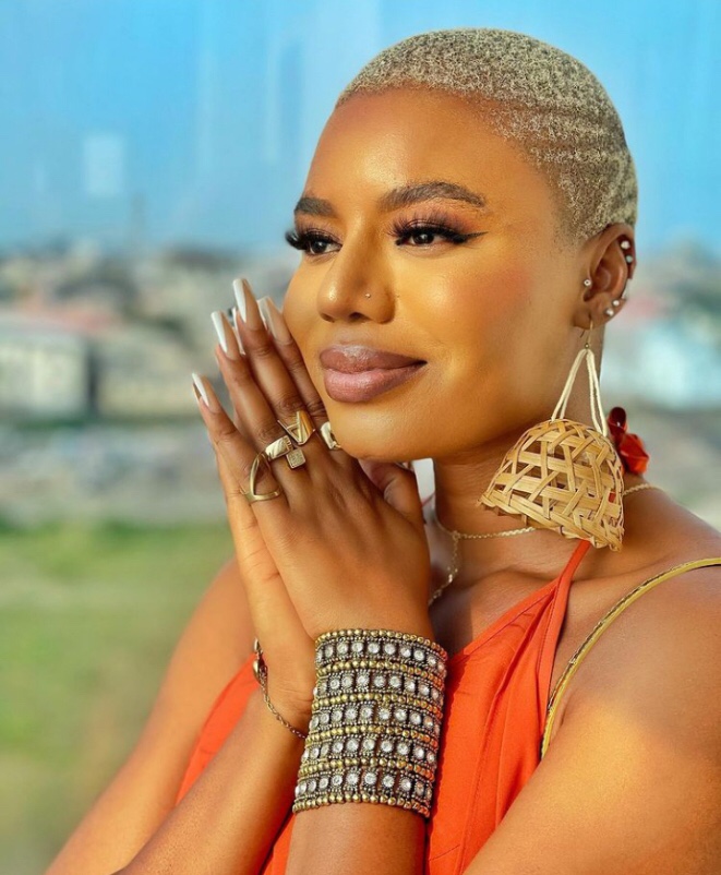 Nancy Isime reveals why she prefers seasoned actors for kissing, sex scenes