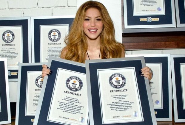 Shakira's diss song against ex-lover breaks 14 Guinness world records