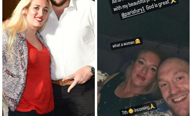 Tyson Fury expects 7th child with wife