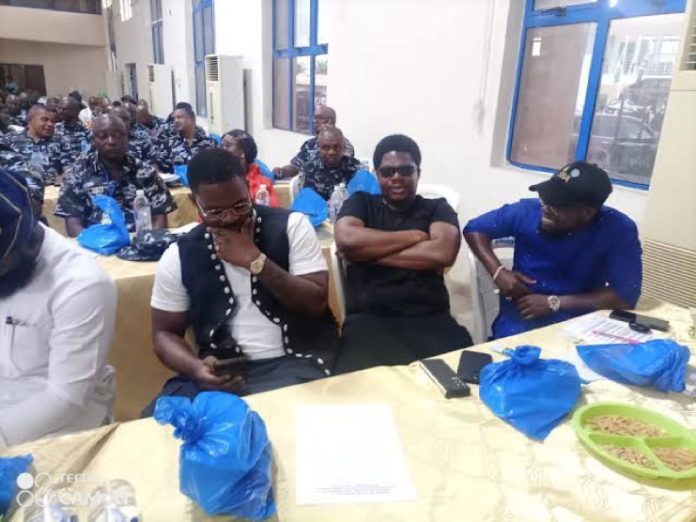 Falz, Mr. Macaroni, others meet CP over security issues