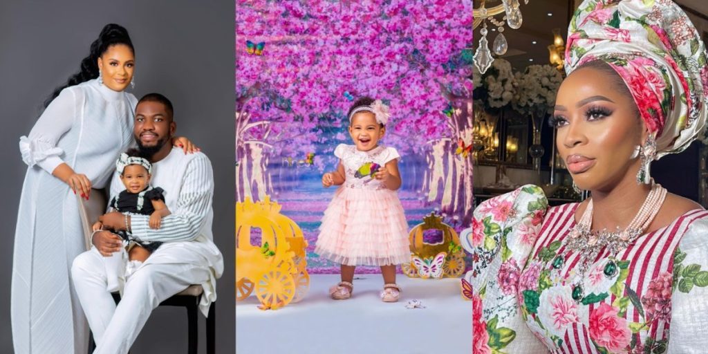 Shade Okoya celebrates son's, granddaughter's 1st birthday