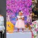 Shade Okoya celebrates son's, granddaughter's 1st birthday