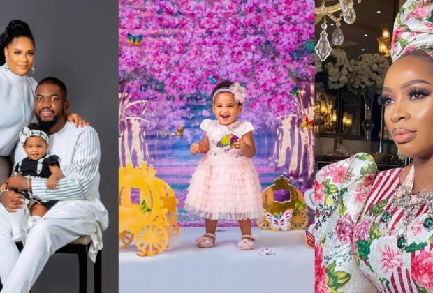 Shade Okoya celebrates son's, granddaughter's 1st birthday