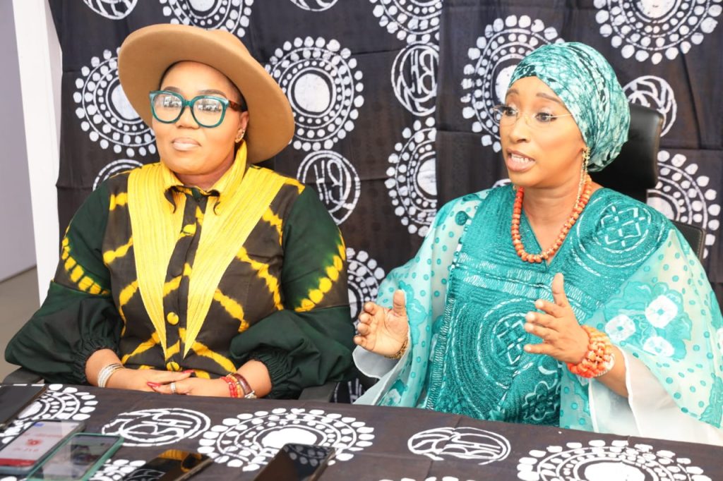 Eziada Folashade Balogun and Olori Ademiluyi Ogunwusi