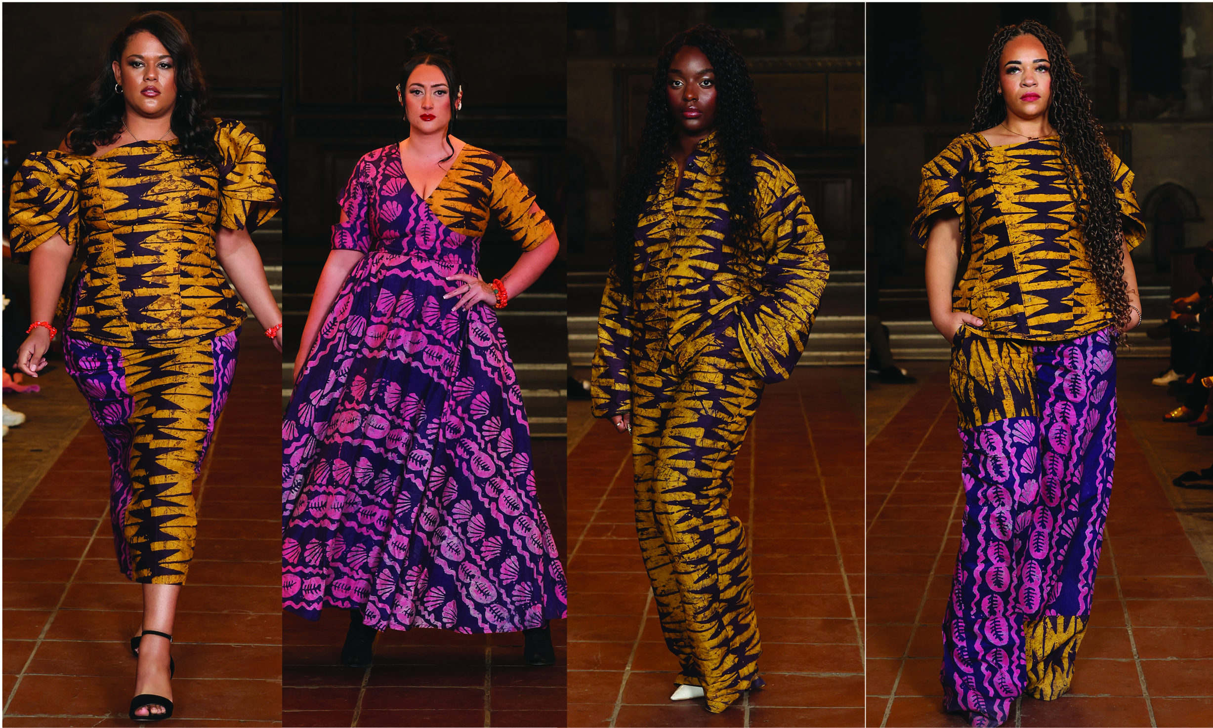 Styledbyzk Shines at Fashion Week Yorkshire with Adire Revival ...